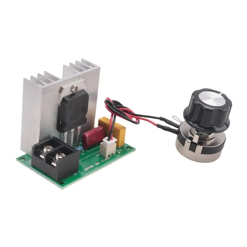 Election Electronics & Gadgets Store Woocommerce Theme - ELECT-AC 220V 8000W เครื่องควบคุมแรงดันไฟฟ้าอิเล็กทรอนิกส์ SCR ตัวควบคุมความเร็วมอเตอร์