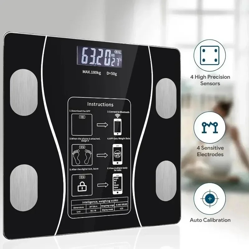เครื่องชั่งน้ำหนักไขมันในร่างก - Body Fat Scale Smart บทวิจารณ์และราคา