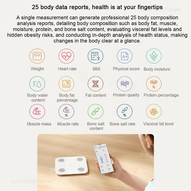 เครื่องชั่งน้ำหนัก Mijia Body  - Body Fat Scale Smart บทวิจารณ์และราคา