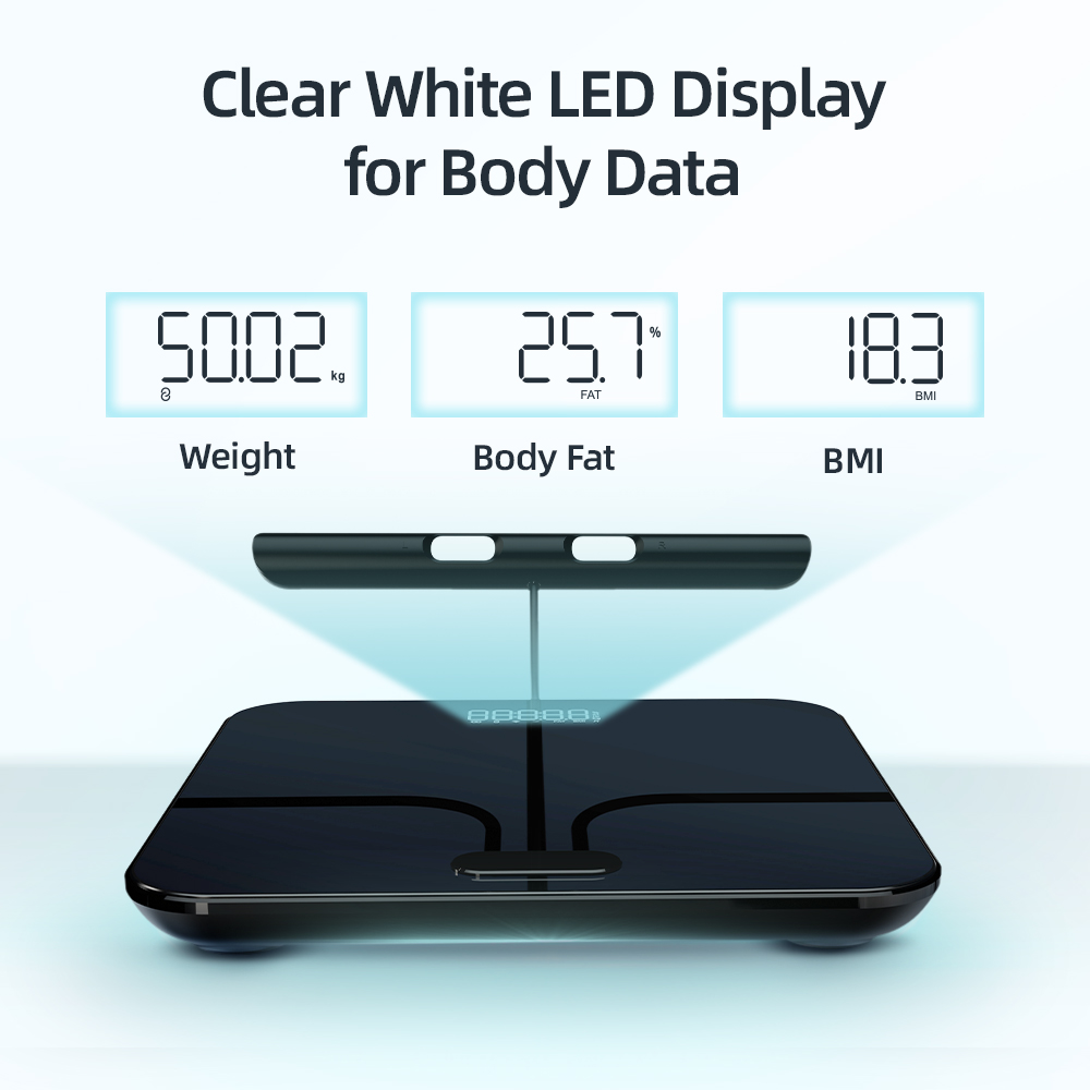 เครื่องชั่งน้ําหนักร่างกายอัจฉ - Body Fat Scale Smart บทวิจารณ์และราคา