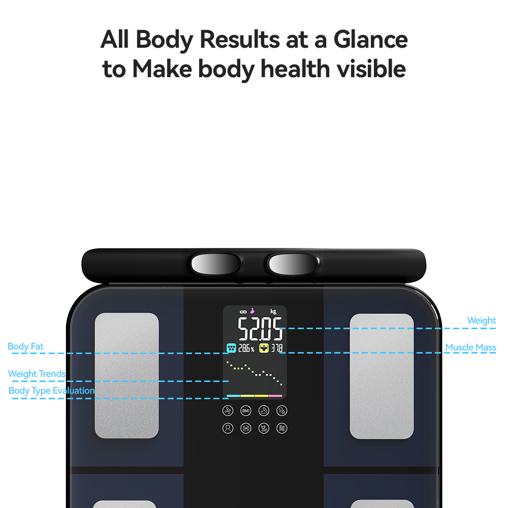 เครื่องชั่งน้ำหนักดิจิตอลอัจฉร - Body Fat Scale Smart บทวิจารณ์และราคา