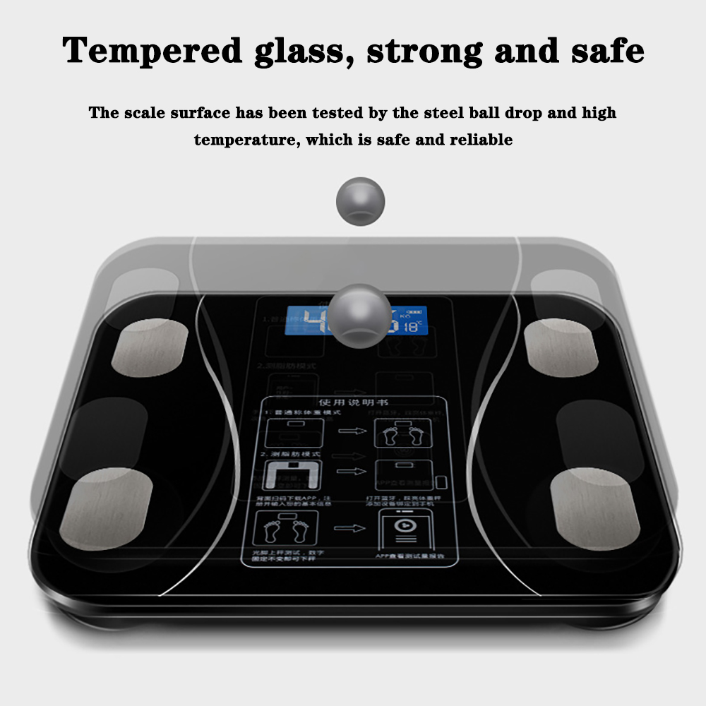 เครื่องชั่งน้ำหนักไขมันในร่างก - Body Fat Scale Smart บทวิจารณ์และราคา
