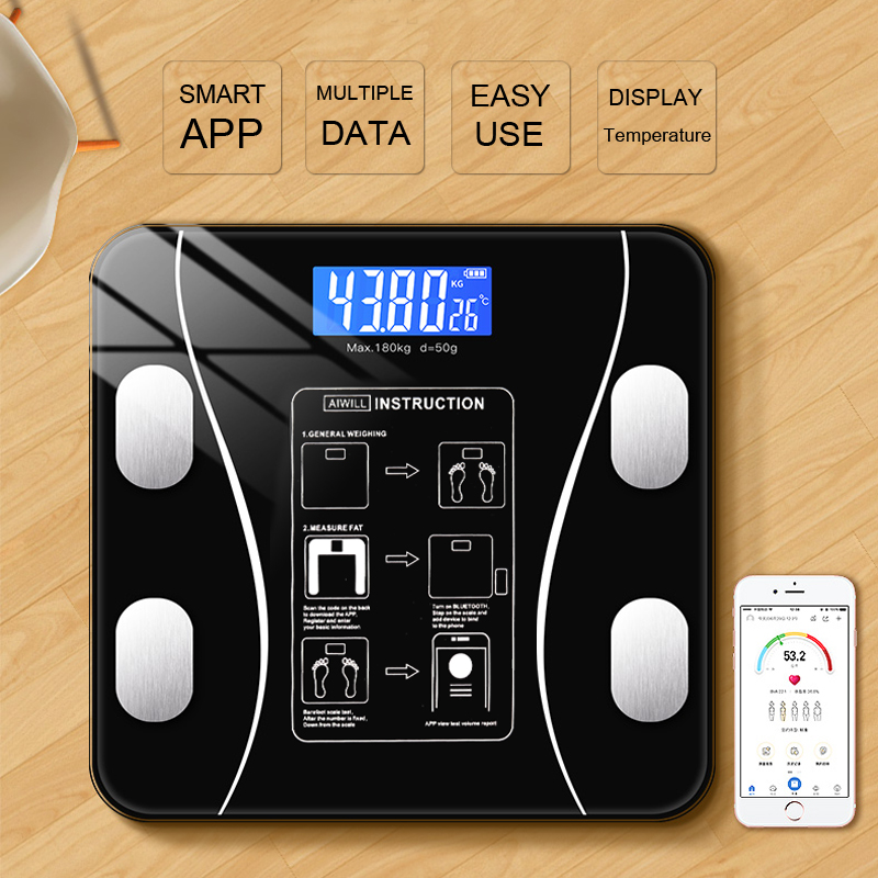 เครื่องชั่งน้ำหนักไขมันในร่างก - Body Fat Scale Smart บทวิจารณ์และราคา