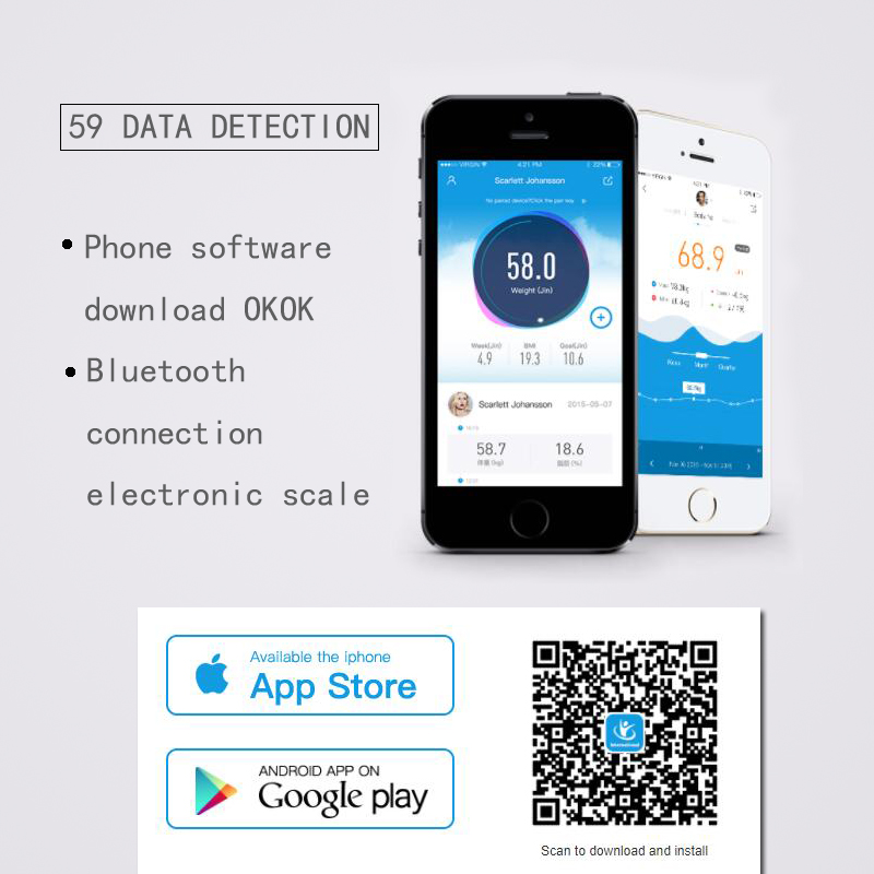 เครื่องชั่งน้ำหนักไขมันในร่างก - Body Fat Scale Smart บทวิจารณ์และราคา